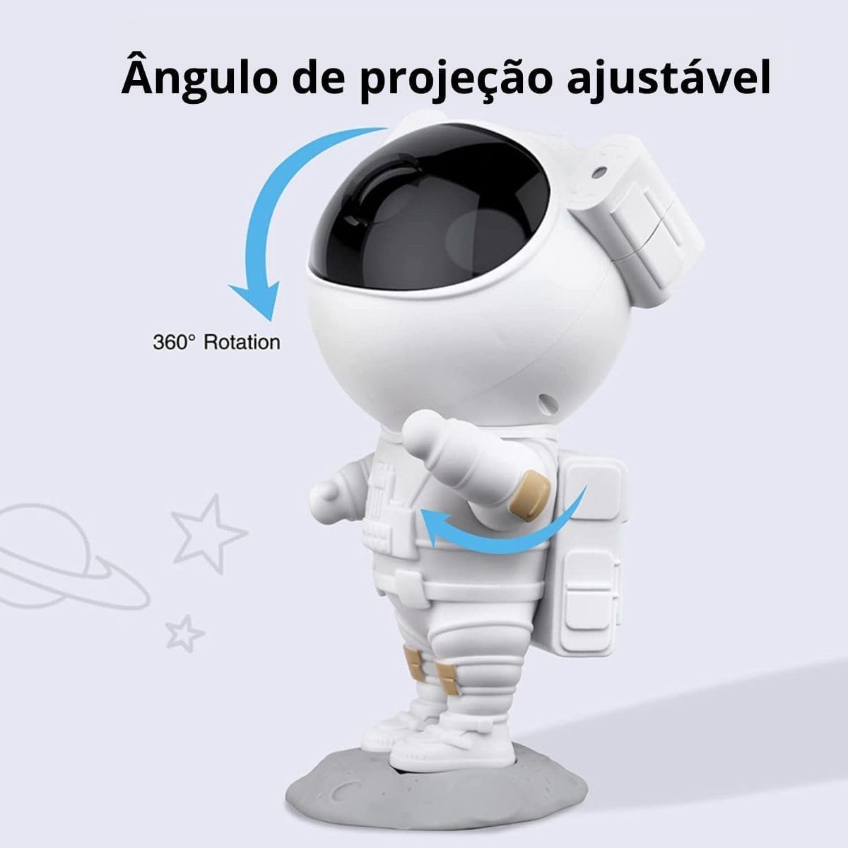 Astronauta Projetor Estrelar