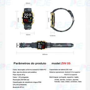 Smartwatch Zwear Zw05