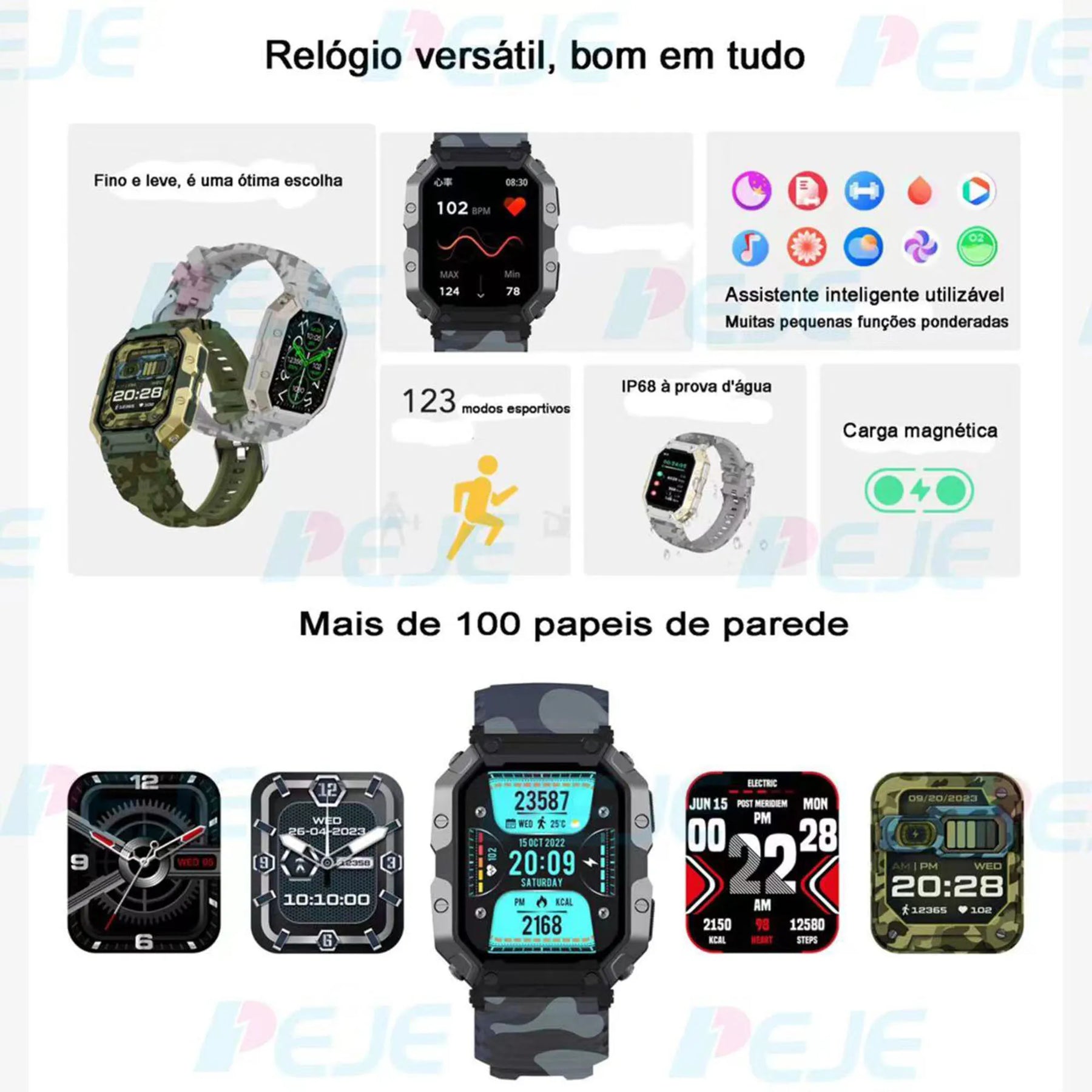 Smartwatch Zwear Zw05