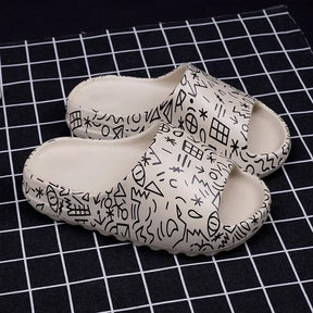 Chinelo Nuvem Slipper Grafitti