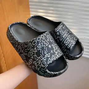 Chinelo Nuvem Slipper Grafitti